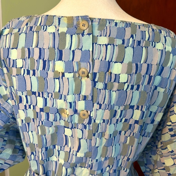 VINTAGE Rare Marimekko Print Dress, Size M - Picture 7 of 9